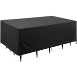 Housse table jardin rectangulaire 250 x 150 x 90cm housse impermable pour meubles de jardin housse de ...
