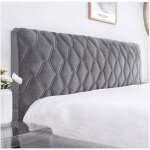Housse t�te de lit 140, protecteur housse t�te de lit avec c�t� extensible, housse de t�te de lit lavable ...