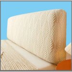 Housses de t�te de lit extensible couverture de t�te de lit rembourr�e lavable antipoussi�re spandex ...