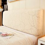 Housse de tte de lit extensible pour tte de lit queen et king size, housse de protection incurve anti ...