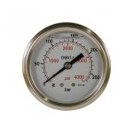 Hp concept - manometre 63mm 0 - 400 bar fixation axial 1 / 4