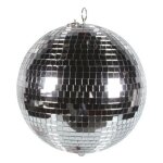 Hq - power boule  facettes disco  30 cm, effets lumineux spectaculaires pour les ftes, systme de ...