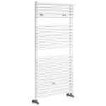 Hudson reed arno - s�che - serviettes design moderne - blanc - 119 cm x 45 cm