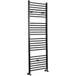 Hudson reed - artle - s�che - serviettes design moderne noir - plat 180 cm x 40 cm