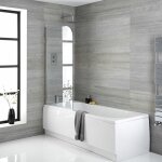 Hudson reed - baignoire d'angle 170 x 70cm & pare baignoire portland Hudson reed - baignoire d'angle 170 x 70cm & pare baignoire portland