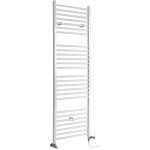 Hudson reed ive - s�che - serviettes design mixte moderne plat - blanc - 180 cm x 50 cm