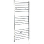 Hudson reed - kent - s�che - serviettes design �lectrique moderne plat - chrom� - 120 cm x 50 cm