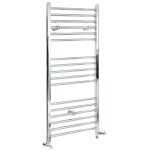 Hudson reed - kent - sche - serviettes design mixte moderne plat - chrom - 120 cm x 60 cm
