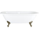 Milano - hudson reed legend - baignoire lot rtro avec pieds 179, 5cm x 78, 5cm