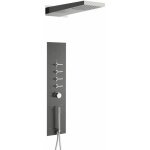 Hudson reed - ocanie - colonne de douche thermostatique design encastrable gris