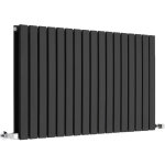 Hudson reed - radiateur design horizontal noir delta 63. 5cm x 119cm x 3cm 1624 watts Hudson reed - radiateur design horizontal noir delta 63. 5cm x 119cm x 3cm 1624 watts