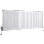 Hudson reed - radiateur horizontal � panneaux ? blanc ? type 11 ? 60 x 160cm ? eco