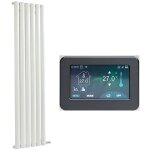 Hudson reed vitality ardus - radiateur Électrique à inertie sèche avec thermostat wi - fi tactile - blanc ... Hudson reed vitality ardus - radiateur Électrique à inertie sèche avec thermostat wi - fi tactile - blanc ...