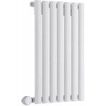 Hudson reed - vitality �lectrique ? radiateur design horizontal colonnes ovales ? blanc ? 63. 5 x 41. ...