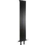 Hudson reed - vitality - radiateur vertical sur pieds moderne noir - 160cm x 35. 4cm