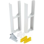 Hudson reed - windsor - pied pour radiateur blanc - 22&445 x 9&445 x 7&445cm Hudson reed - windsor - pied pour radiateur blanc - 22&445 x 9&445 x 7&445cm