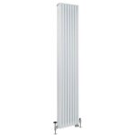 Hudson reed - windsor - radiateur mixte style fonte rtro vertical triple rang avec thermostat wi - fi ...