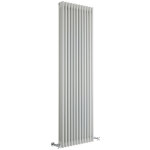 Hudson reed - windsor - radiateur rtro vertical blanc  colonnes - 180cm x 56cm