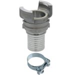 Huggy tuyaux - raccord sym�trique guillemin, dn 50 x 51 mm, avec collier � tourillon