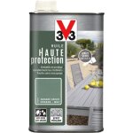 V33 - huile bois ext�rieur haute protection opaque amande gris�e 1l