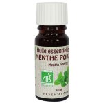 Huile essentielle menthe poivrée bio 10ml - ceven aromes Huile essentielle menthe poivrée bio 10ml - ceven aromes