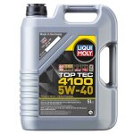 Huile moteur antifriction top tec 4100 5w40 5l liqui moly