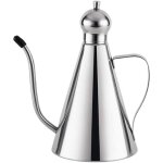 Huilier anti - goutte en �tain / bouteille / distributeur d'huile pour olives en acier inoxydable avec ...