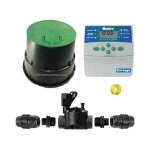 Hunter - kit arrosage professionnel rain bird 1 zone 24v pour tuyau 25mm