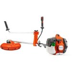 Husqvarna ? d�broussailleuse thermique 34, 6 cc ? moteur 2 temps 1, 6 kw ? syst�me tap'n go ? guidon ...