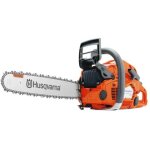 Husqvarna 555 professional petrol chainsaw 60cc bar 45cm 3. 1kw weight 5. 9kg