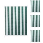 Hw - lot de 4 stores � enroulement c - d52, stores � enroulement lat�ral, 100x160cm protection solaire ...
