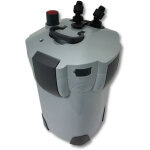 Hw - 403b filtre extrieur pour aquarium, dbit 1400 l / h, 9 w uvc et 3 tapes de filtration, matriaux ...
