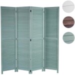 Nova - paravent hwc - c30, paroi de s�paration, 170x160cm - brun shabby