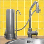 Hydropure - filtre sur �vier inox - 100% - cartouche emx