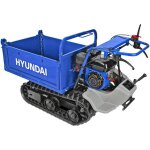 Hyundai - 65900 brouette motorise'e brouette sur chenilles 4 temps charge 320kg max 6 vitesses pour bois ...