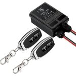 Commutateur à distance sans fil - dc 12v / 24v / 48v / 72v - relais 40a - rayon 328 pieds - télécommande ... Commutateur à distance sans fil - dc 12v / 24v / 48v / 72v - relais 40a - rayon 328 pieds - télécommande ...