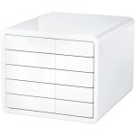 Han - i - box 1551 - 12 caisson � tiroirs blanc din a4, din c4 nombre de tiroirs: 5