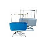 Ib��ez glenbath chien de toilettage �lectrique baignoire de toilettage bleu couleur bleue