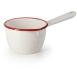 Ibili casserole 10 cm bordeaux �mail durable