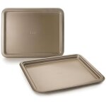 Ibili golden class plaque  biscuits finition dore 41x32 cm