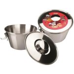 Ibili moule � flan 18 cm argent� acier inoxydable