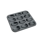 Ibili - plaque 12 madeleines moka 21x24
