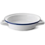 Ibili - plat � ?uf email blanc 18 cm