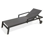 Parisgarden - ibiza - bain de soleil en aluminium et toile plastifi�e - paris garden