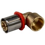 Ibp b�nninger - coude 90� per � sertir �12x1, 1 - tube cuivre 14 � souder