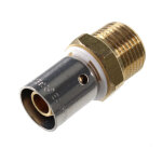 Ibp b�nninger - raccord per � sertir �20x1, 9 - m�le 3 / 4' (20 / 27)