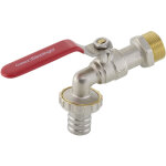 Ibp - robinet de puisage nickel� 1 / 4 tour m�le 3 / 4 nez 1' tuyau �19