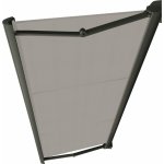Store banne coffre int�gral motoris� 5 x 3, 5m ? aluminium anthracite ral 7016 ? toile 100% acrylique ...