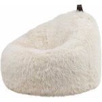 Pouf fauteuil en fausse fourrure cocoon, pouf gant de salon, pouf fauteuil pour adultes avec remplissage, ...