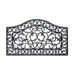 Idmat tapis grattant noir 45x75 cm ext�rieur
